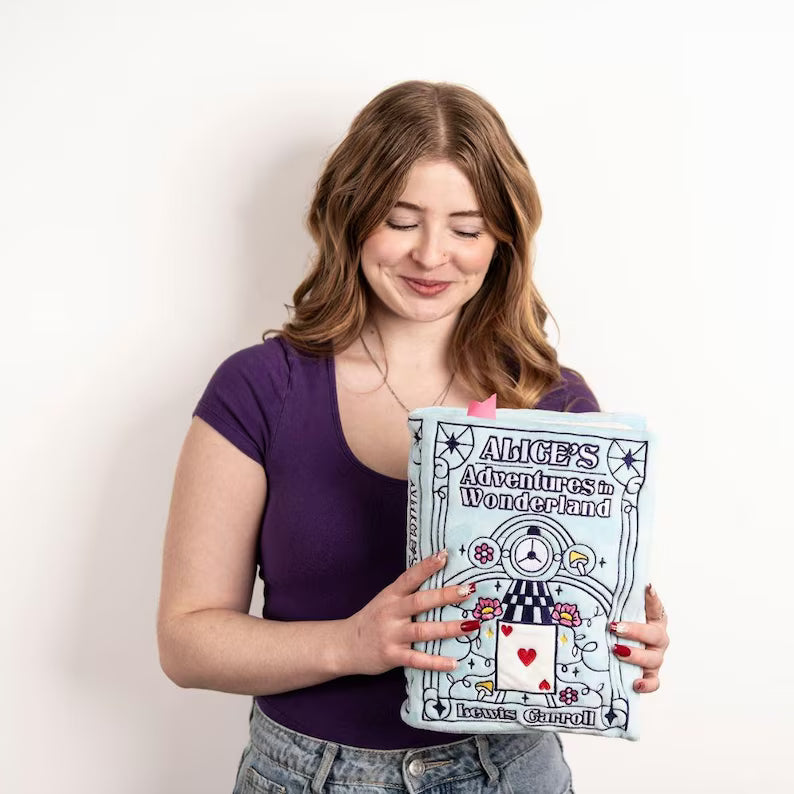 Alice's Adventures in Wonderland Book Plush