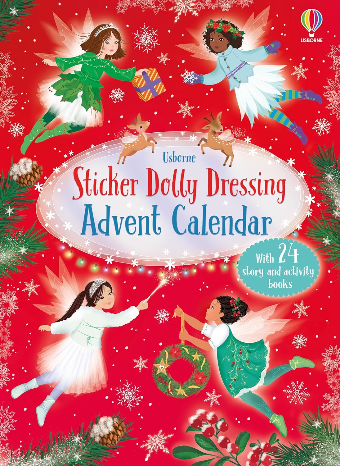 Sticker Dolly Dressing Advent Calendar by Fiona Watt