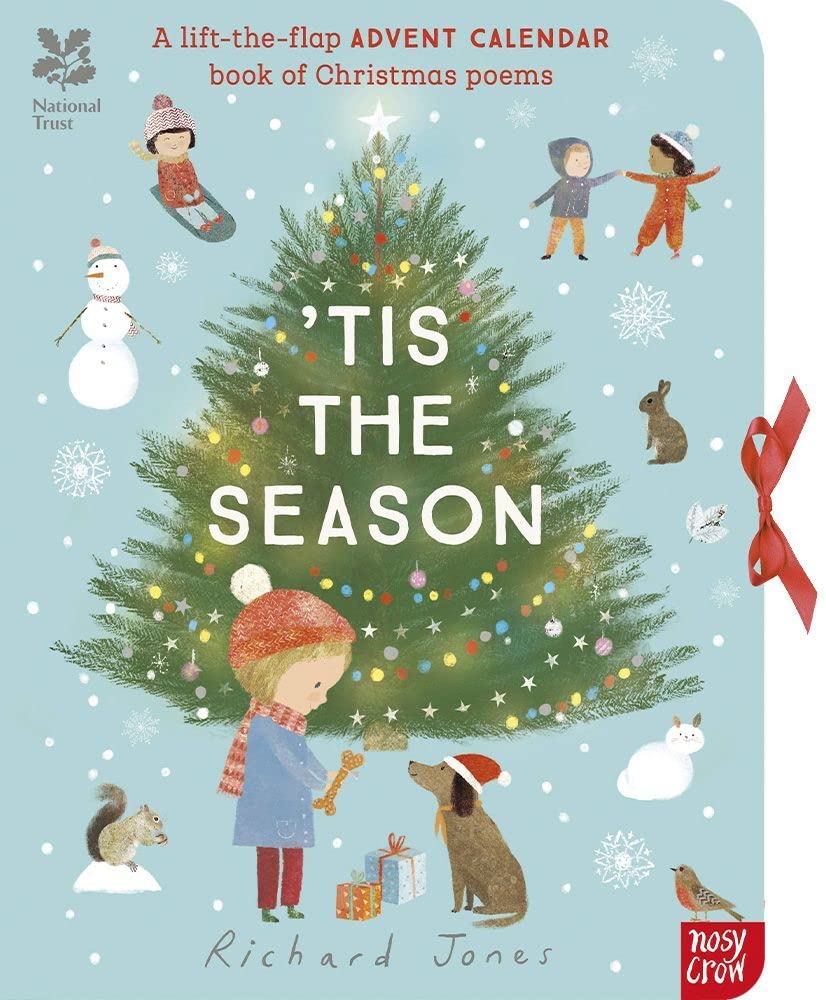 National Trust: 'Tis the Season: A Lift-the-Flap Advent Calendar Full of Christmas Poems by Richard Jones