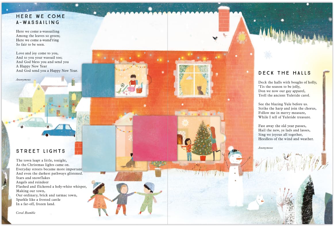 National Trust: 'Tis the Season: A Lift-the-Flap Advent Calendar Full of Christmas Poems by Richard Jones