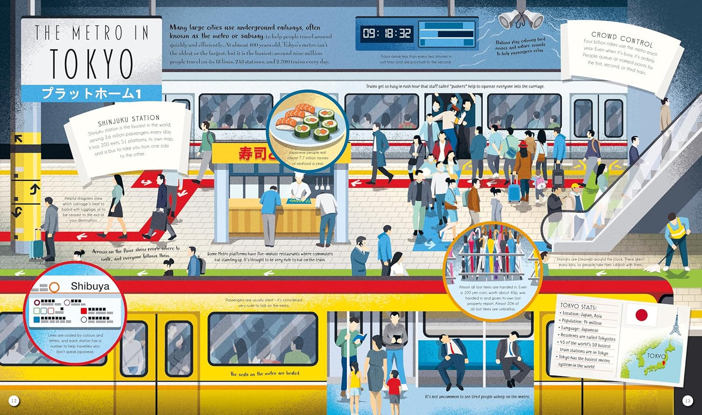 Epic Cities : Take a Tour of 24 Cities by Sam Sedgman