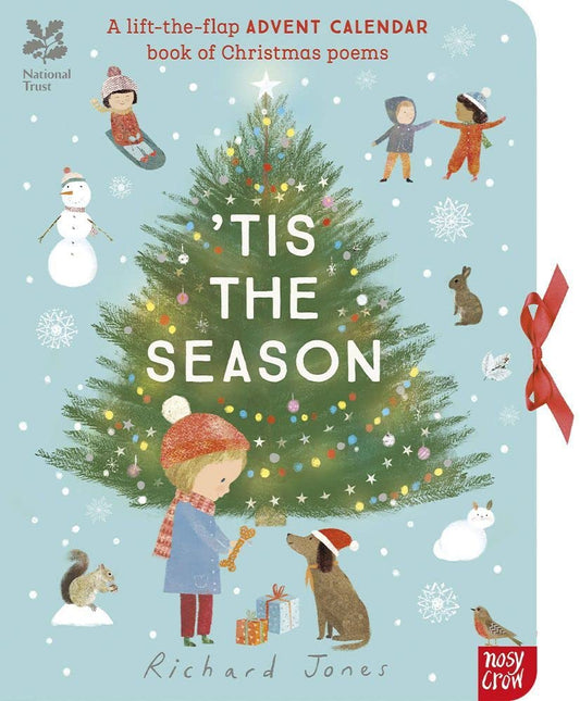 National Trust: 'Tis the Season: A Lift-the-Flap Advent Calendar Full of Christmas Poems by Richard Jones